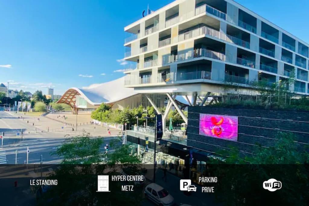 Le Standing Parking Wifi Metz Un-Sejour-A-Part Apartamento Exterior foto
